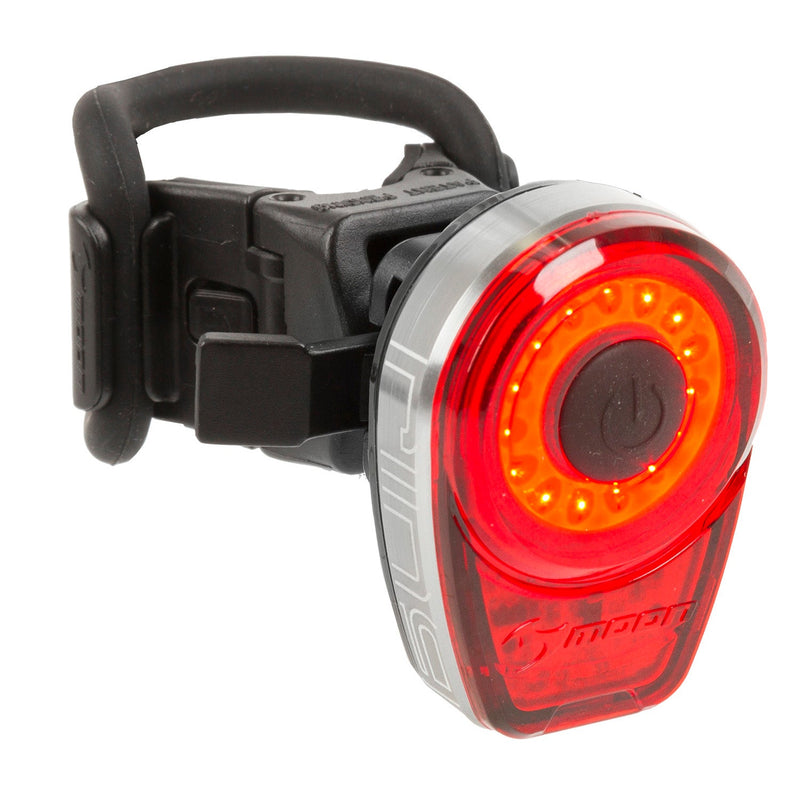 Load image into Gallery viewer, Messingschlager moon ring achterlicht led usb
