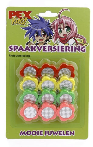 Buzaglo pexkids spaakdopje met reflectie 4x3 op kaart