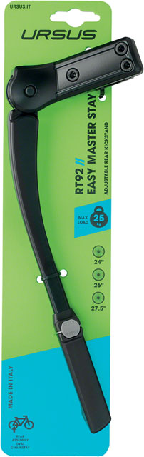 Ursus standaard easy master stay verstelbaar zwart 335 mm. 24 26 27.5