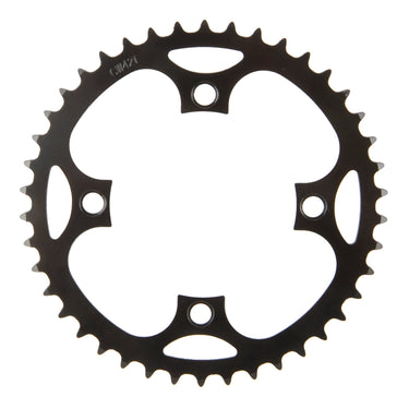 Messingschlager samox e-bike kettingblad 46t bcd 104 mm. 1 2x3 32 en 11 128 staal zwart