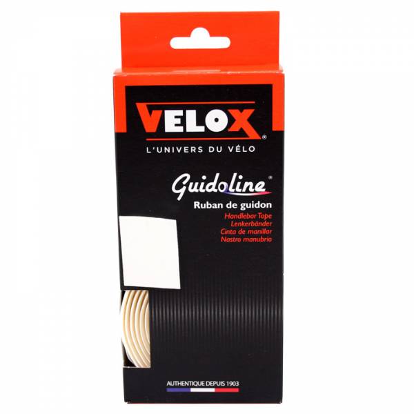 Load image into Gallery viewer, Velox Stuurlint Kurk Wit 175cm - Racefiets
