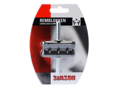 Afbeelding laden in galerijviewer, Simson remschoen Cantilever 55mm per set op kaart
