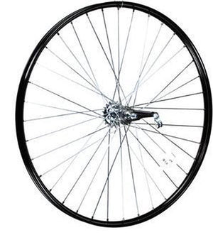Roland achterwiel 804236 28x1.1 2 24-635 zwart v38 shimano remnaaf spaak 12