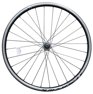 Rodi voorwiel 28' - 622x19 airline corsa 28h zwart da210 center lock sh.100x12-black jack