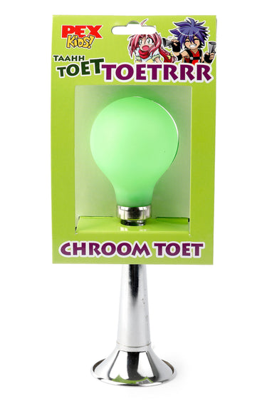 Buzaglo pexkids chroom toet recht staal groene bol