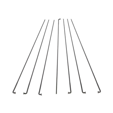 Alpina spaak zwart rvs 13g 320mm ø2.00mm voor spaakmachine p 100