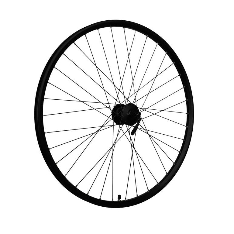 Load image into Gallery viewer, Roland voorwiel 27 21-584 taurus alu. zwart shimano hb475 schijfrem
