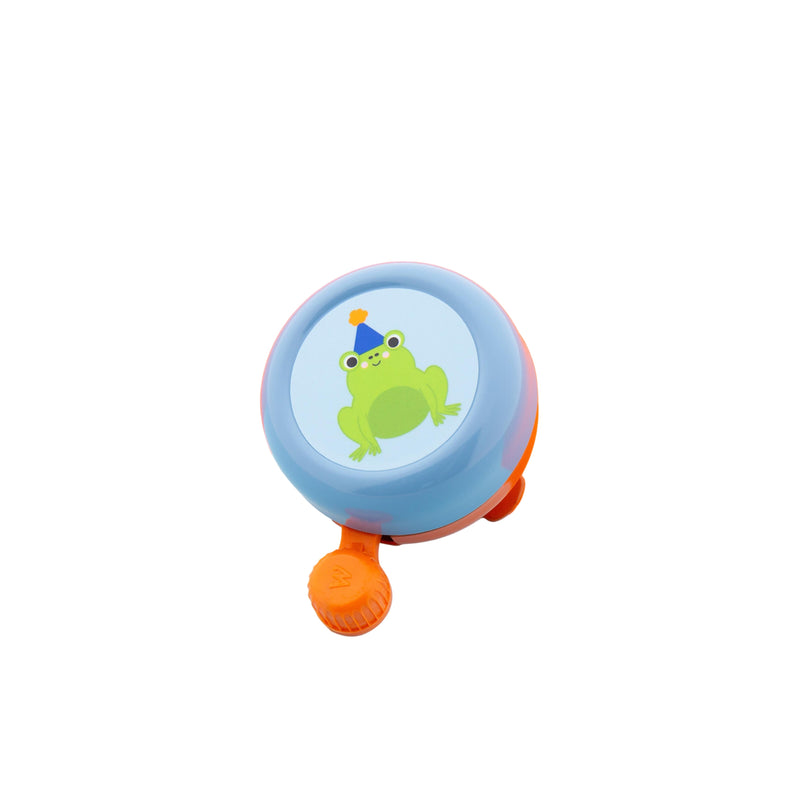 Cargue la imagen en el visor de la galería, Widek b.v. widek kinderbel explorer cheery frog oranje blauw op kaart
