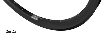 Ryde b.v. velg 28' - 14 622 zac25 aluminium zwart disc