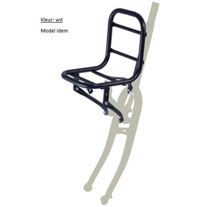 Steco b.v. steco voordrager transport 18 x 20 cm. v-brake wit