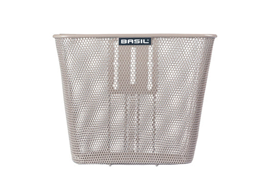 Basil fietsmand bilbao met vaste montage 26 x 22 x 27 cm - zwart