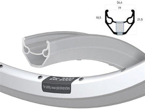 Ryde b.v. velg 26' - 14 zac2000 26 -559 alu. 36 gts.