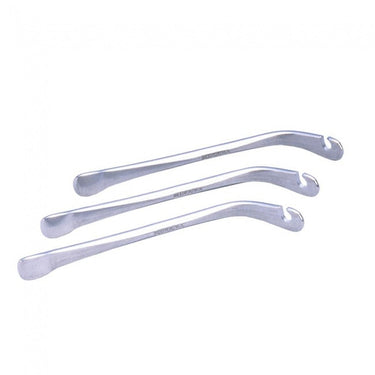 Buzaglo minoura bandenlichter set alu-zilver