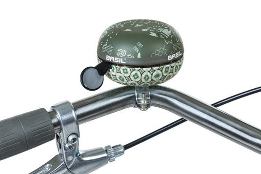 Basil Bohème  - fietsbel - 80 mm - forest green