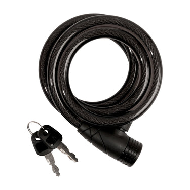 Dutchperfect urban proof kabelslot 12 mm. x 1500 mm. zwart