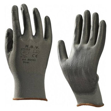 Baten trading company nylon handschoen polyester pu gecoat zwart xxl