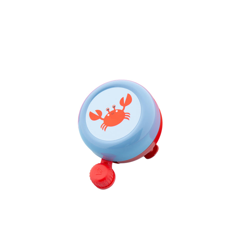 ギャラリービューアに画像をロードする, Widek b.v. widek kinderbel explorer clappy crab rood blauw op kaart

