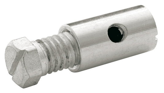 Elvedes schroefnippel 8x15mm messing (25st)