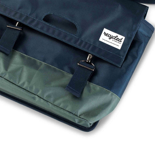 Urban Proof 40L dubbele fietstas - blauw groen