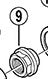 Load image into Gallery viewer, Shimano v-as conus links naafdyna rollerbrake naaf m9x11,94
