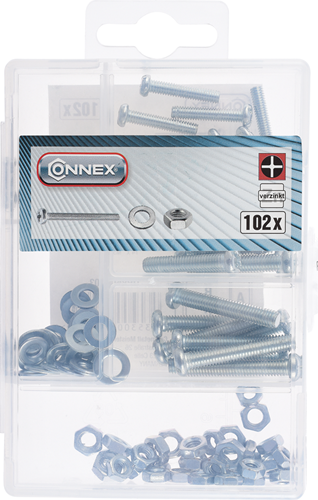 Connex assortiment metaalschr. vz 102-dlg - dp8500103