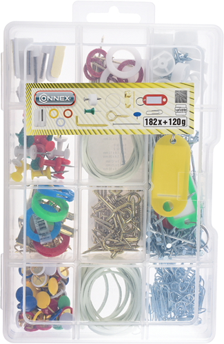 Connex assortiment huishoud 182dlg + 120gr - dp8500107