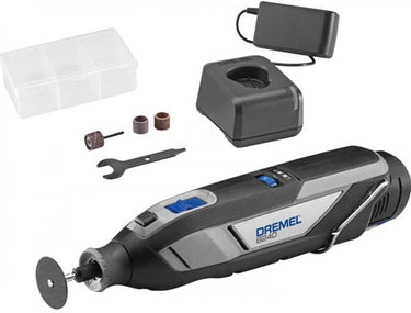 Dremel 8240-5 multitool - inclusief 12 v (2.0 ah) li-ion accu, 5 accessoires en lader