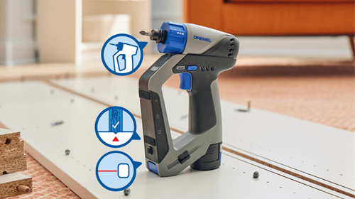 Load image into Gallery viewer, Dremel blueprint 12v borstelloze 3-in-1 schroef-boormachine dd12 | 12v 2,0ah accu + snellader + 9 schroefbits - f013dd12ja
