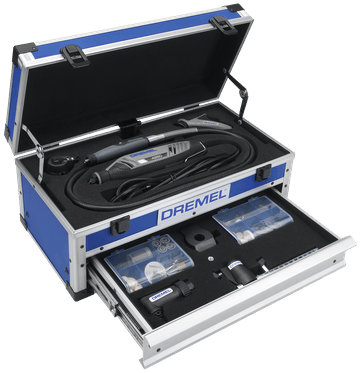 Dremel multitool 4250js | model 4250-6 128 platinum editie | incl. 128 accessoires + ez speedclic + detailhandgreep + lijn-en cirkelfrees - f0134250js