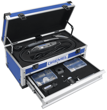 Dremel multitool 4250js | model 4250-6 128 platinum editie | incl. 128 accessoires + ez speedclic + detailhandgreep + lijn-en cirkelfrees - f0134250js