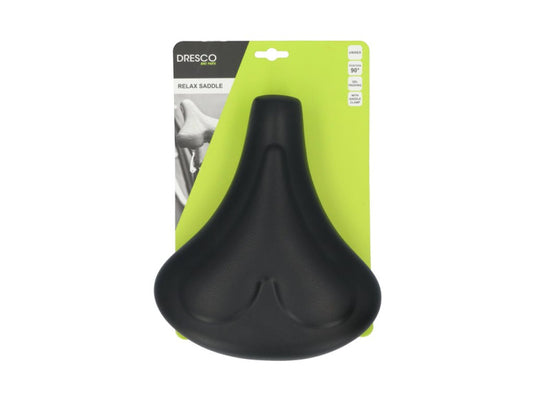 Dresco city holland fietszadel gel zwart