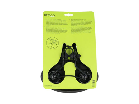 Dresco city holland fietszadel gel zwart