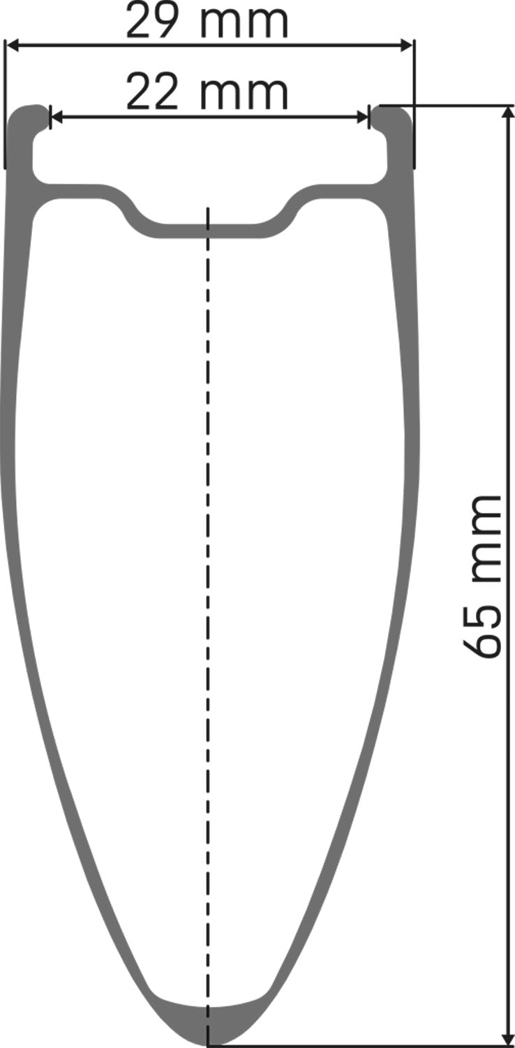 Load image into Gallery viewer, Dt swiss arc 1400 dicut® 65 28 disc cl carbon front wheel
