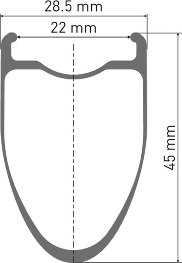 Dt swiss erc 1400 dicut wts 45 28 cl carbon front wheel