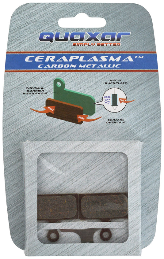 Quaxar semi-metallic disc brake pads for shimano xtr xt slx alfine g01s g02a