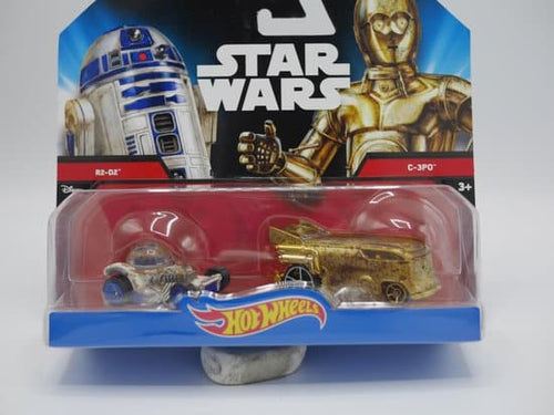 Mattel star wars auto r2-d2 samen met c-3po