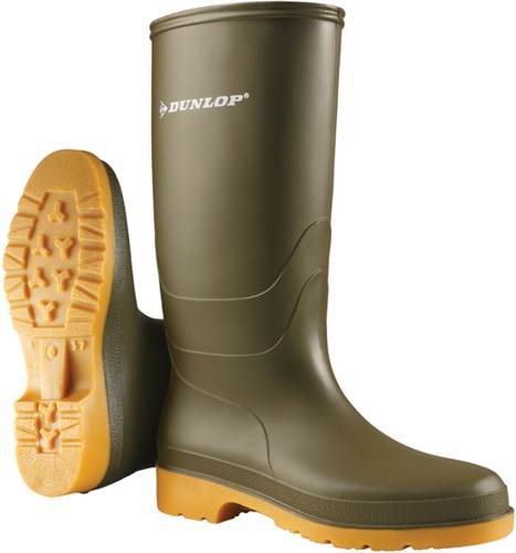 Dunlop 16247 laars pvc dull rapido groen - maat 41 - 00.032.015.41