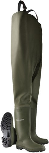 Afbeelding laden in galerijviewer, Dunlop 388vp waadpak pricemastor chest wader groen - maat 44 - 15.032.023.44
