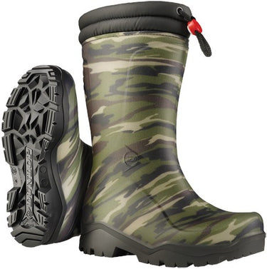 Dunlop k310931 blizzard kinderlaars gevoerd pvc | camouflage 14587 | maat 33 - 00.036.023.33