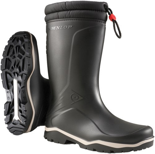 Dunlop k400061 blizzard gevoerde winterlaars pvc zwart - maat 37 - 15.032.076.37