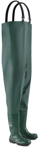 Dunlop nb2klcw work it waadpak s5 | groen | maat 44 - 8713197373865