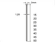 Dutack 1.2mm minibrads | 45mm | 5000 stuks - 5134034