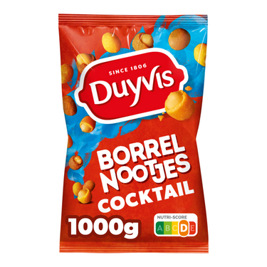 Duyvis borrelnootjes cocktail (1 kg)