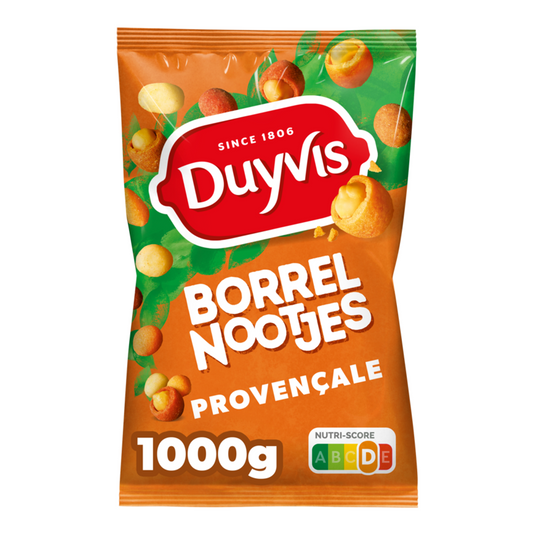 Duyvis borrelnootjes provençale (1kg)