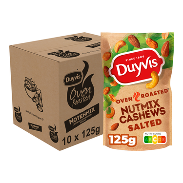 Duyvis oven roasted tree nuts mix (10x 125gr)