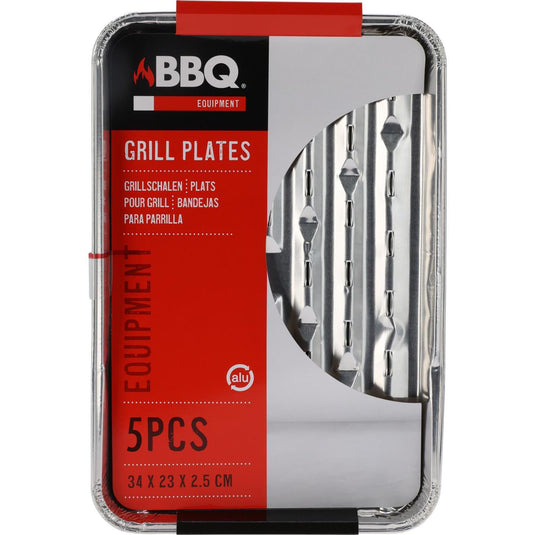 Bbq grillschalen set van 5 stuks