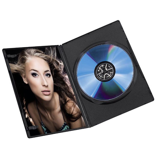 Hama dvd slim box zwart 25pak