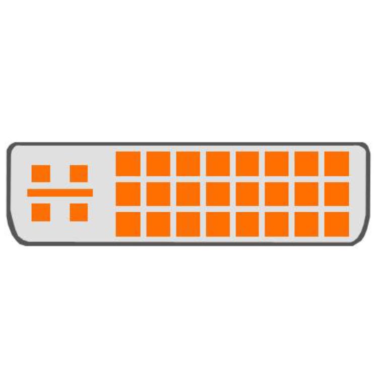 Load image into Gallery viewer, Dvi-i naar vga verloopstekker
