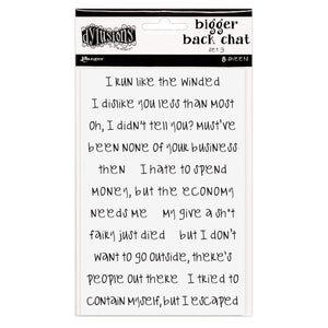 Ranger ink ranger • dylusions bigger back chat white set 3