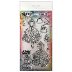 Ranger ink ranger • dylusions couture clear stamps ladies who lunch duo